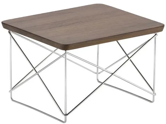 Vitra Occasional LTR Sengebord Valnød/Krom